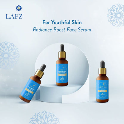 LAFZ Radiance Boost Face Serum – Hyaluronic Acid 2%. Boosts Skin Hydration and Gives a Radiant Look. Deep-Acting Formula That Smoothens Fine Lines and Wrinkles. Lightweight Non-Sticky – 30ml