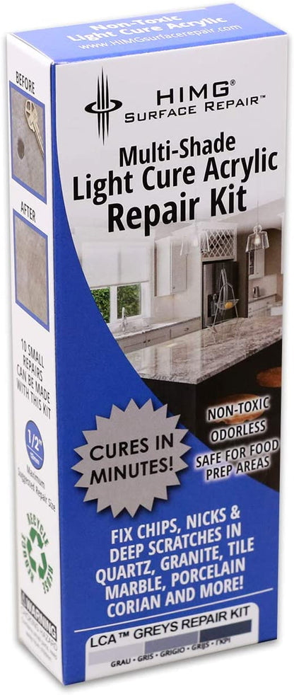 Grey Tones - Light Cure Acrylic Surface Repair Kit