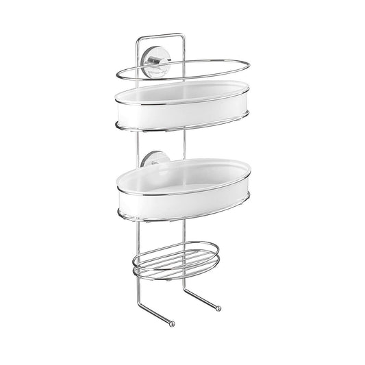 Wenko Milazzo 3-Tier Shower Rack (26.2 x 16 x 48.5 cm)